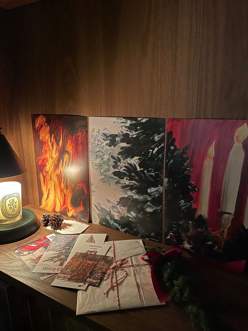 【圣诞礼物Christmas】圣诞海报(A4)-A - 海报/装饰画/版画 - 纸 多色