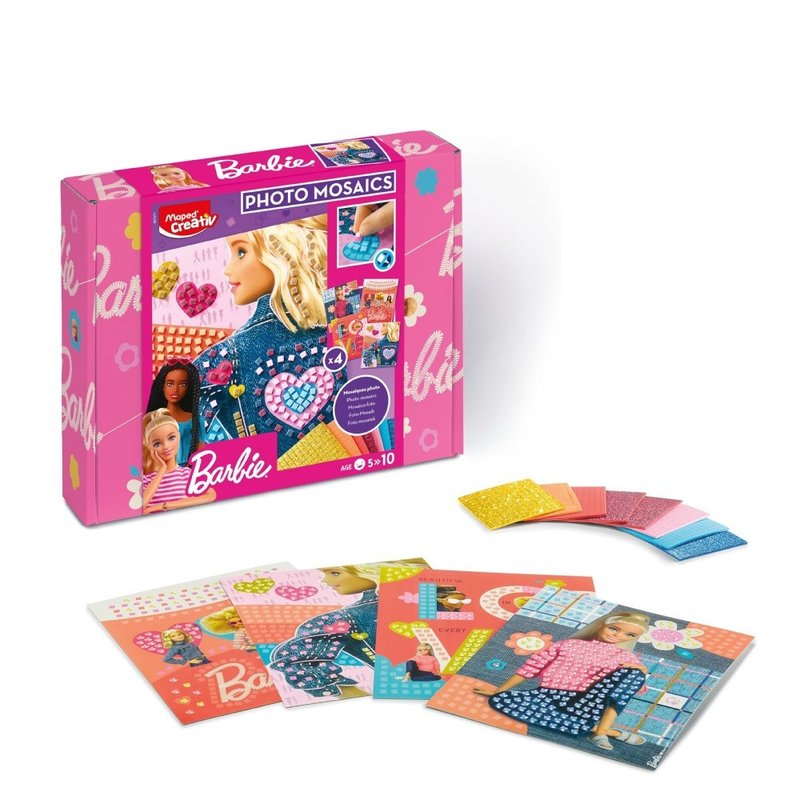 【法国Maped】芭比的马赛克拼贴 - 贴纸 - 其他材质 