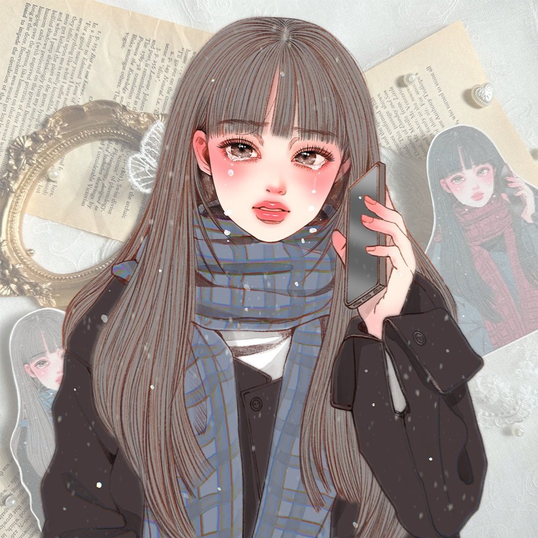 Hana 贴纸 - 贴纸 - 纸 多色