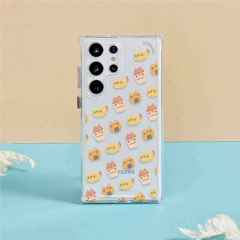 狗狗的小跳步吃货猫咪乱花防摔透明SAMSUNG手机壳 - 手机壳/手机套 - 塑料 多色