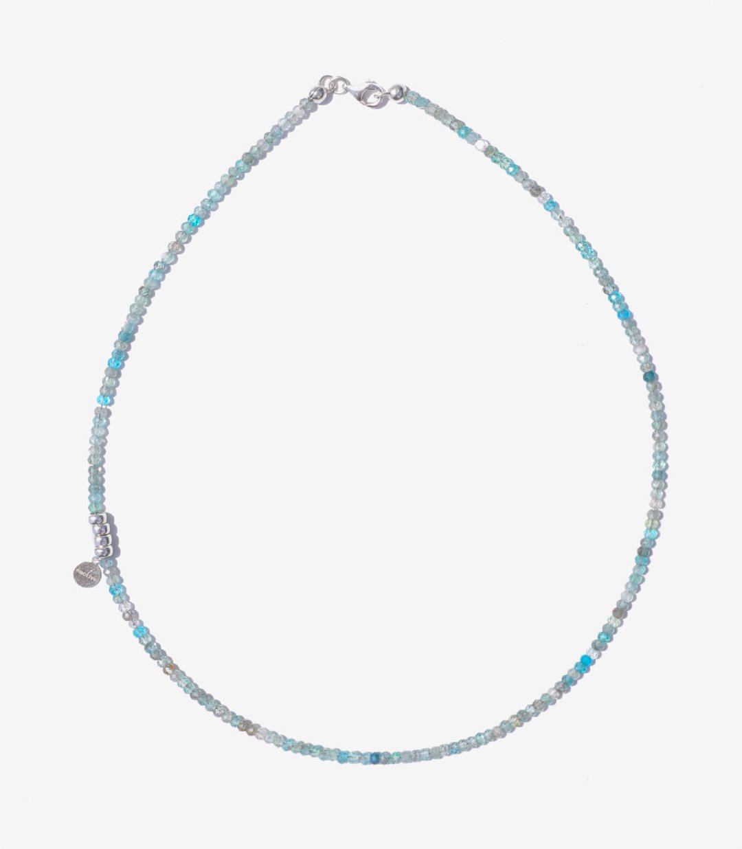 apatite necklace - 项链 - 半宝石 绿色