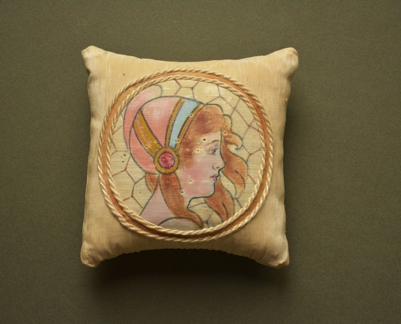 早期德国旧货 少女针包 针插 - 摆饰 - 其他材质 多色