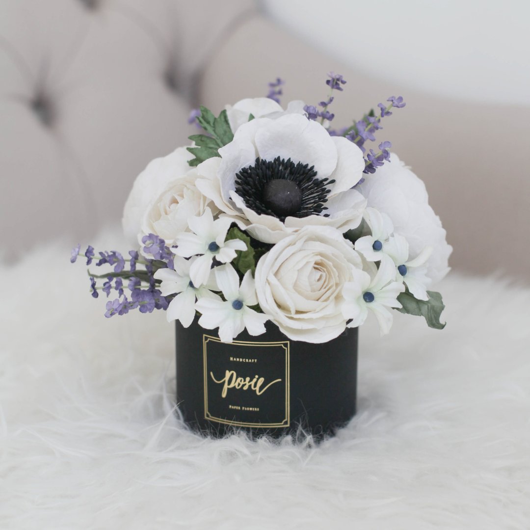 CONFIDENT - Aromatic Large Gift Box - 摆饰 - 纸 白色