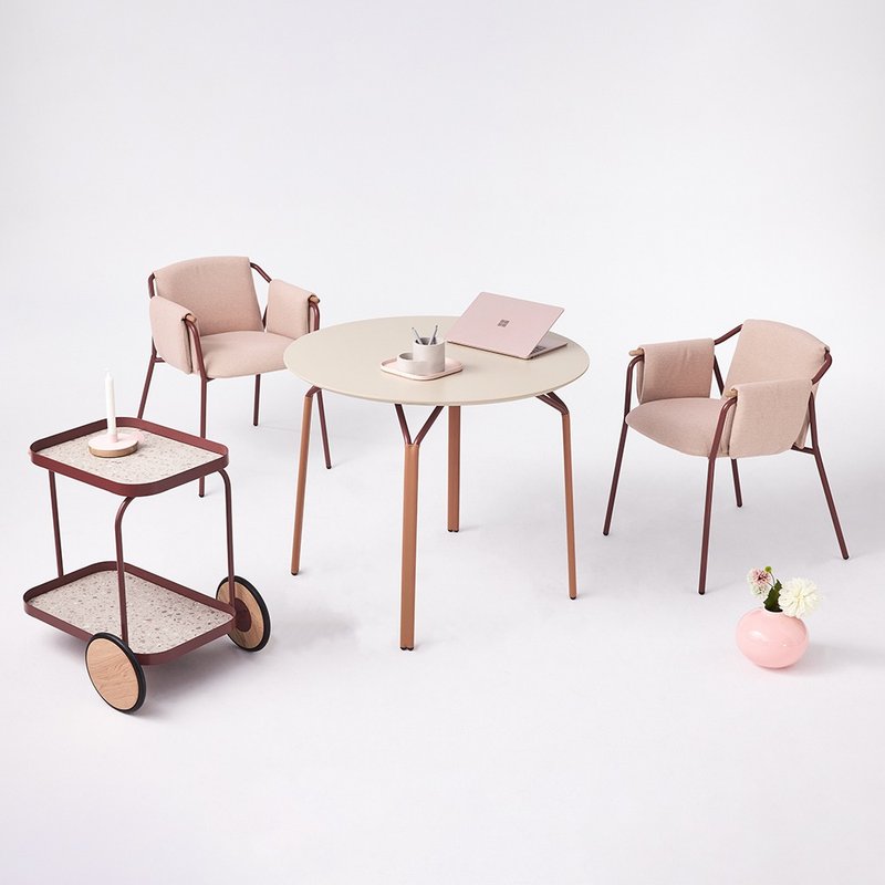 camino BLANKA 设计餐桌 办公桌 烤漆圆桌 椭圆桌 会议桌 - 其他 - 木头 多色