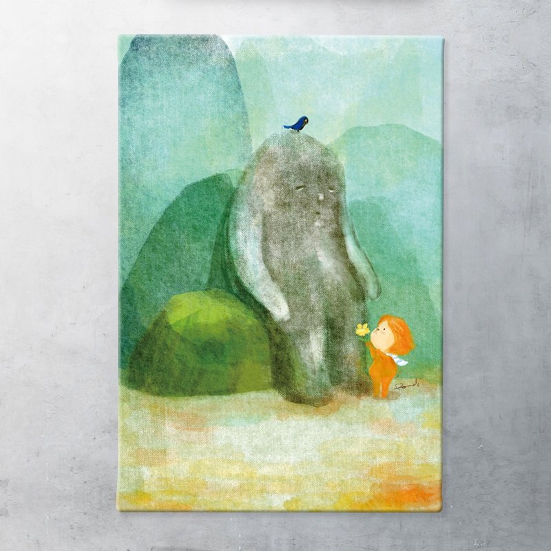 山与我 复制画 - 海报/装饰画/版画 - 防水材质 