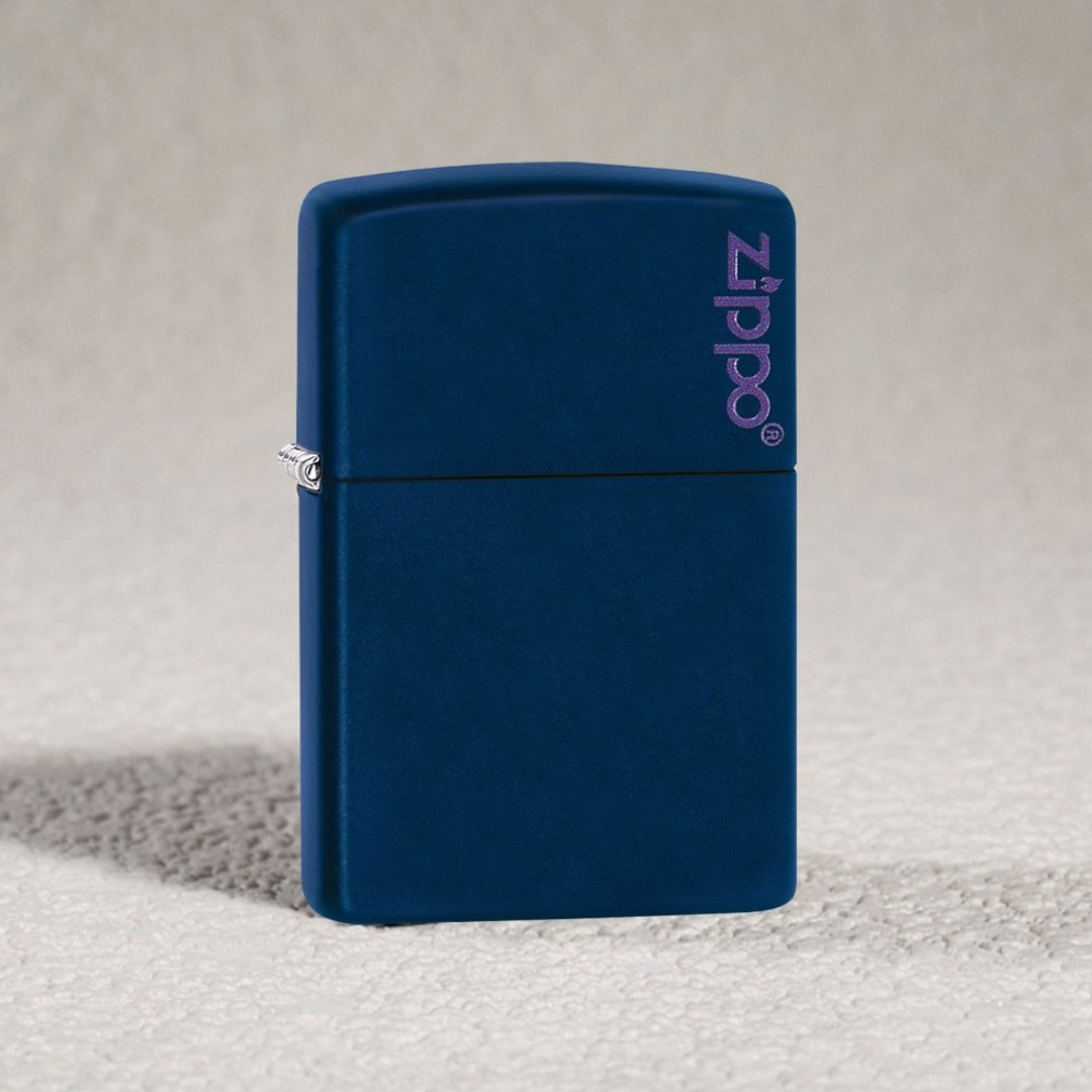 【ZIPPO官方旗舰店】 深蓝哑漆防风打火机 239ZL - 其他 - 铜/黄铜 蓝色