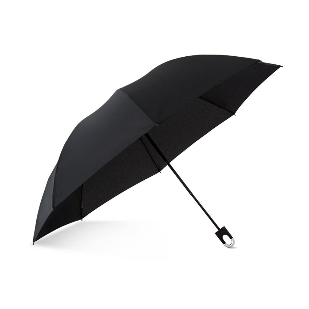TDN速干秒收伞反向伞_超拨水防风自动收伞晴雨伞折伞(神秘黑) - 雨伞/雨衣 - 防水材质 黑色