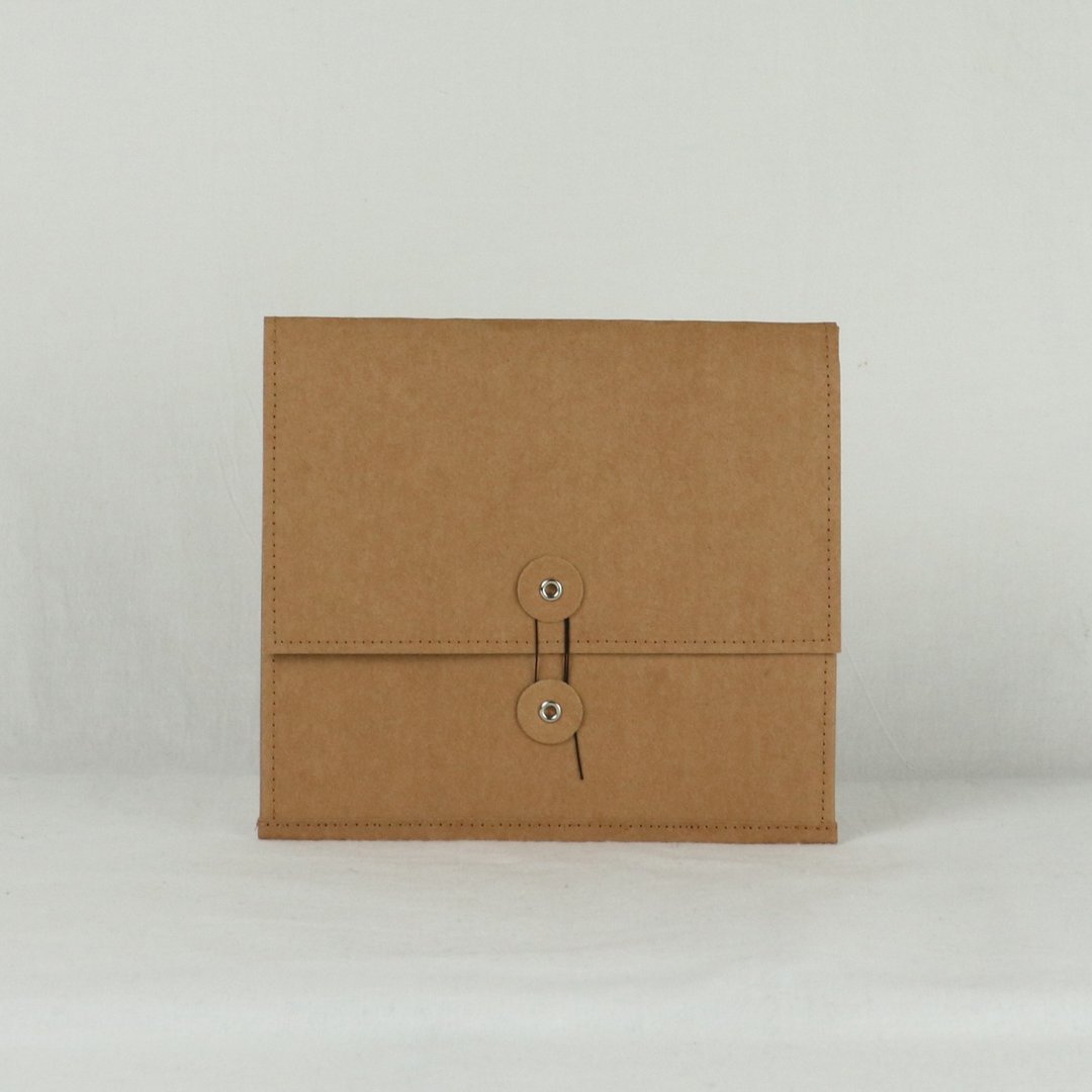 Craft Leather 多用途收纳包 ver.1 - 化妆包/杂物包 - 环保材料 咖啡色