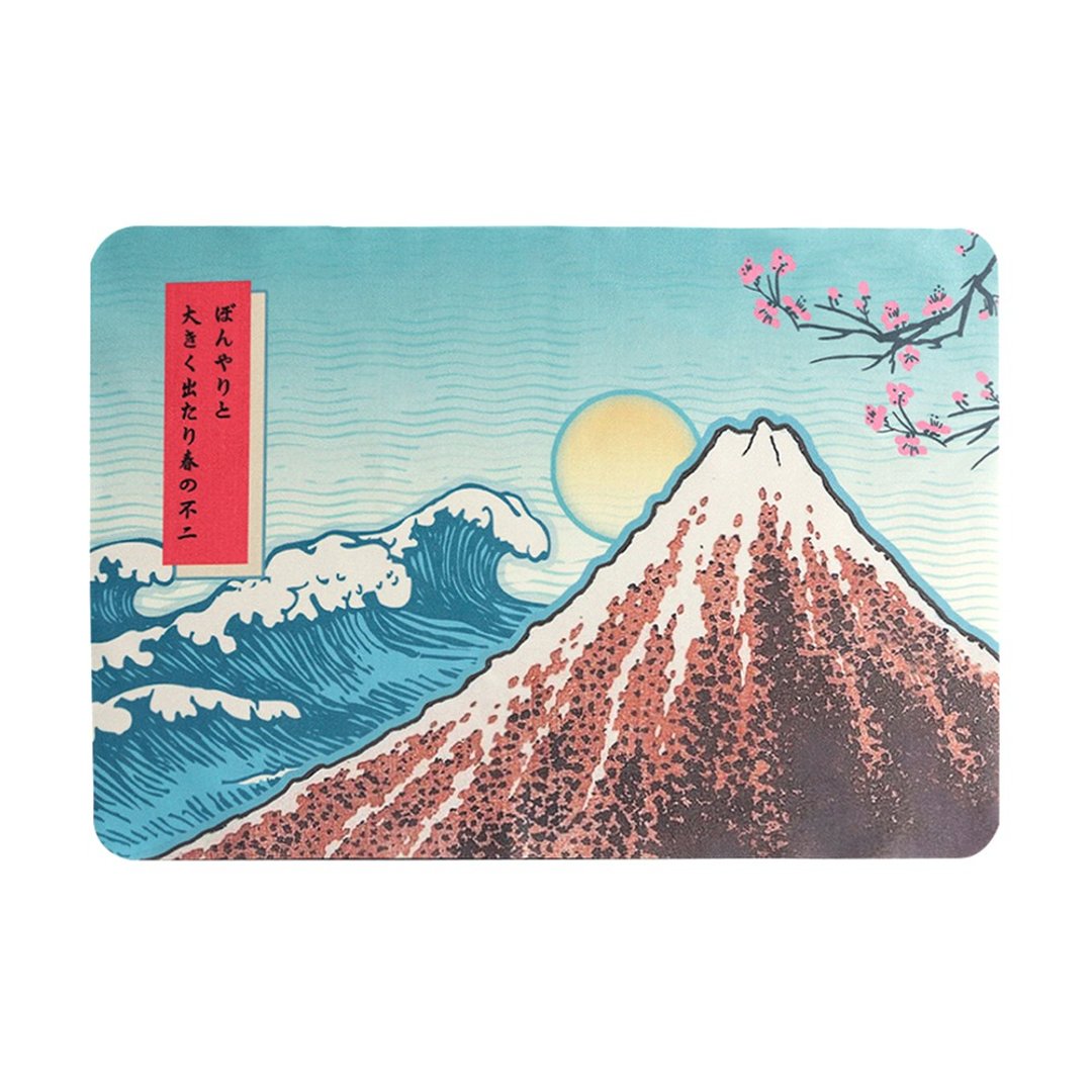 iPad二合一防尘擦拭清洁布 - 富士山浮世绘(11寸) - 数码小物 - 其他材质 多色