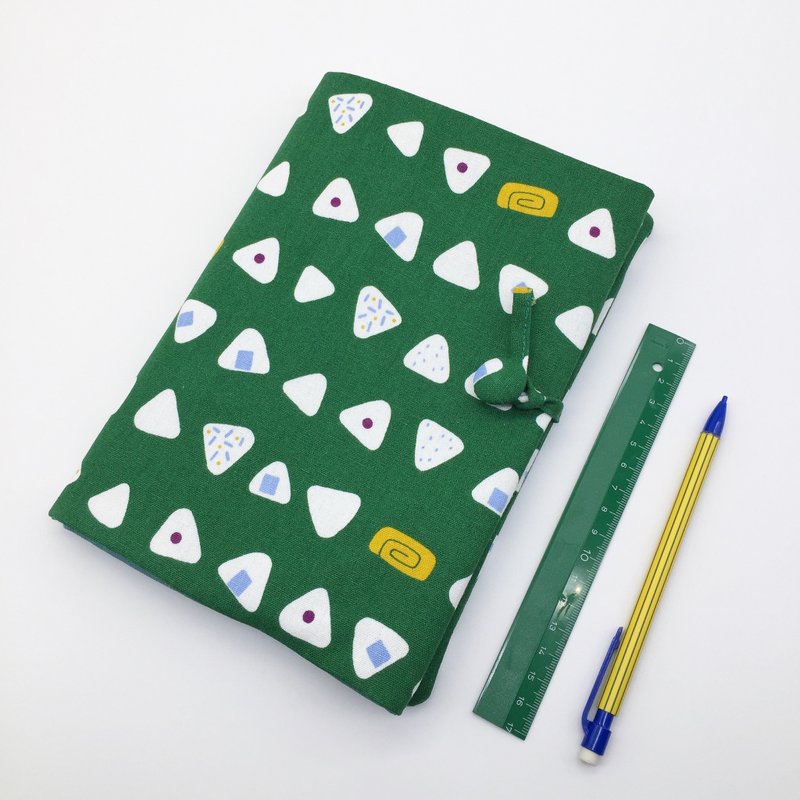 饭团（绿）布书衣 - 其他 - 棉．麻 绿色