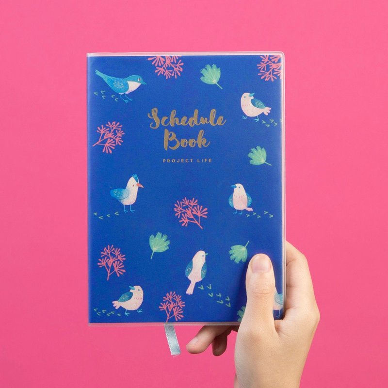 月周行事历手帐-快乐青鸟 - 笔记本/手帐 - 纸 蓝色