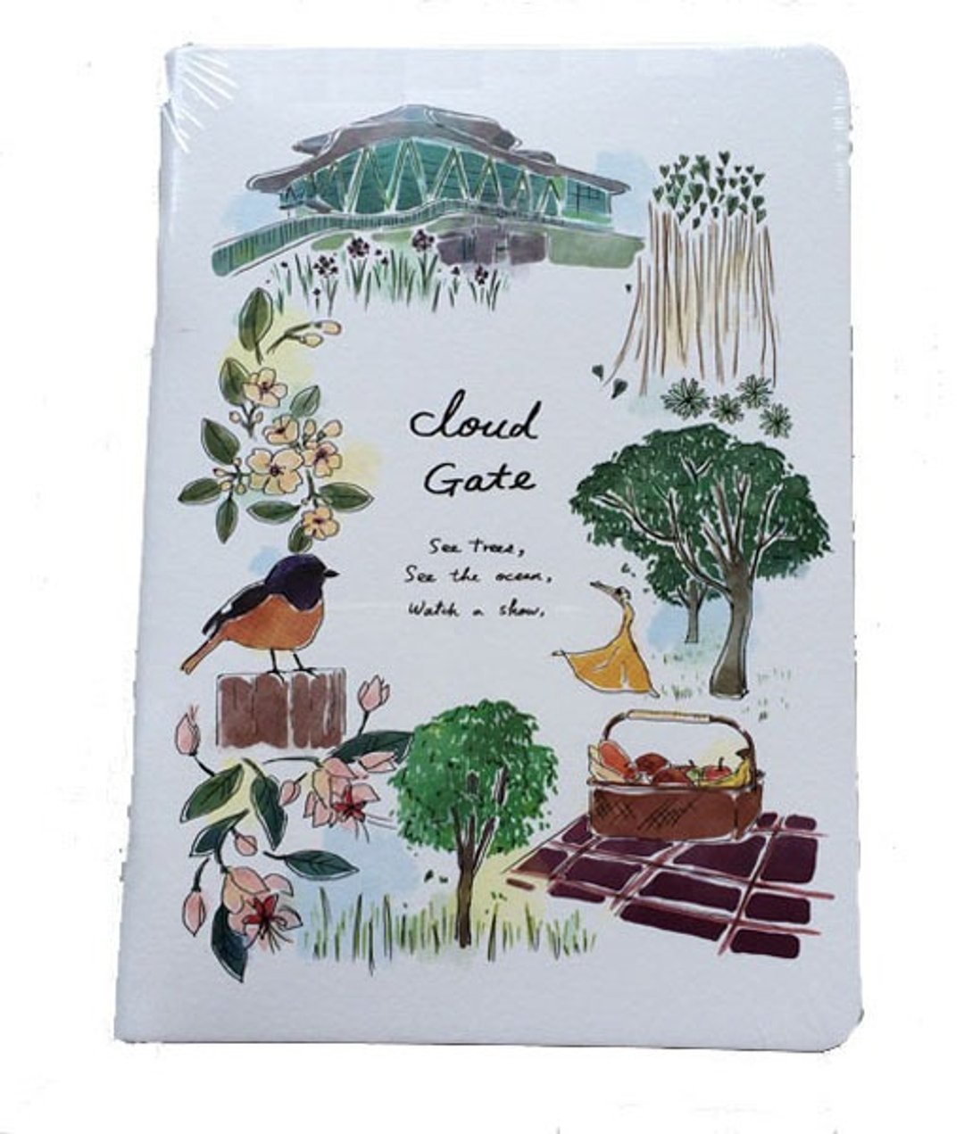 【云门舞集文创商品】云门 X Dimanche 笔记本 [ 剧场 / 冬 ](ZCA01004) - 笔记本/手帐 - 纸 