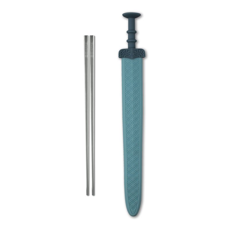 兵器环保筷-剑箸 - 筷子/筷架 - 不锈钢 蓝色