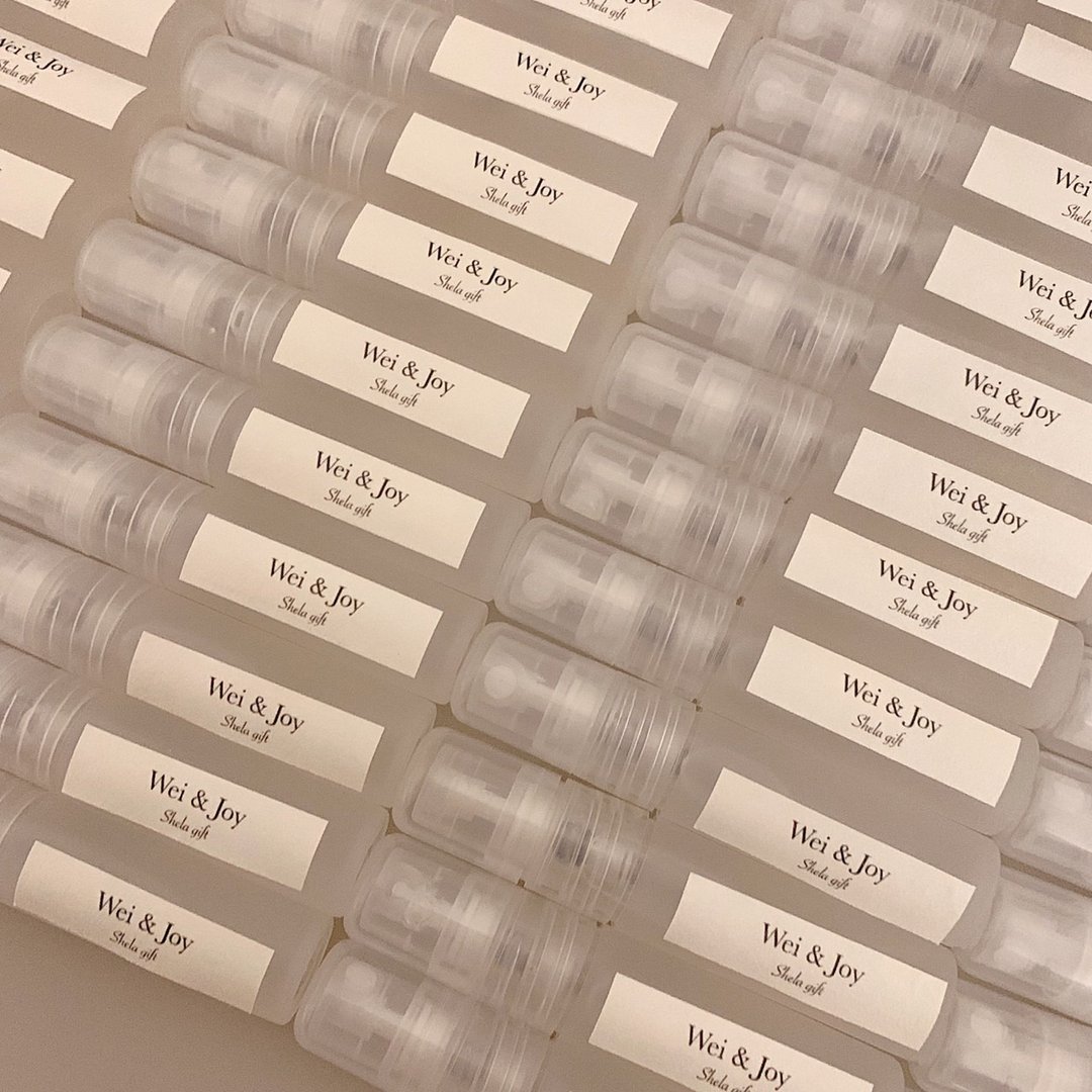 婚礼小物-干洗手喷瓶5ml (薰衣草香) (10入) - 香薰/精油/线香 - 其他材质 白色