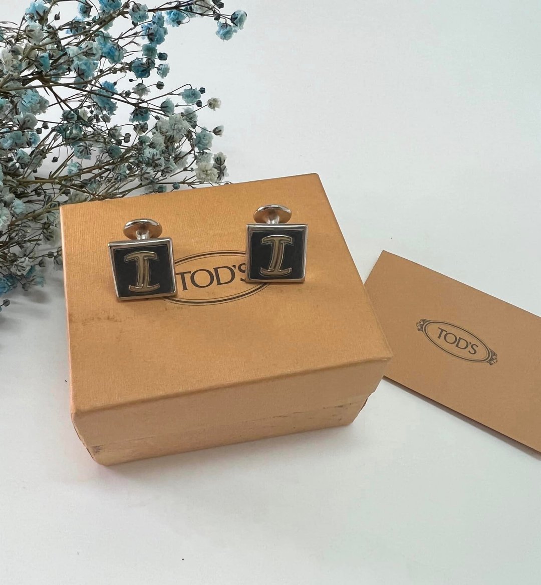 二手老件 TODS 古董袖扣 典雅复古 - 袖扣 - 其他金属 