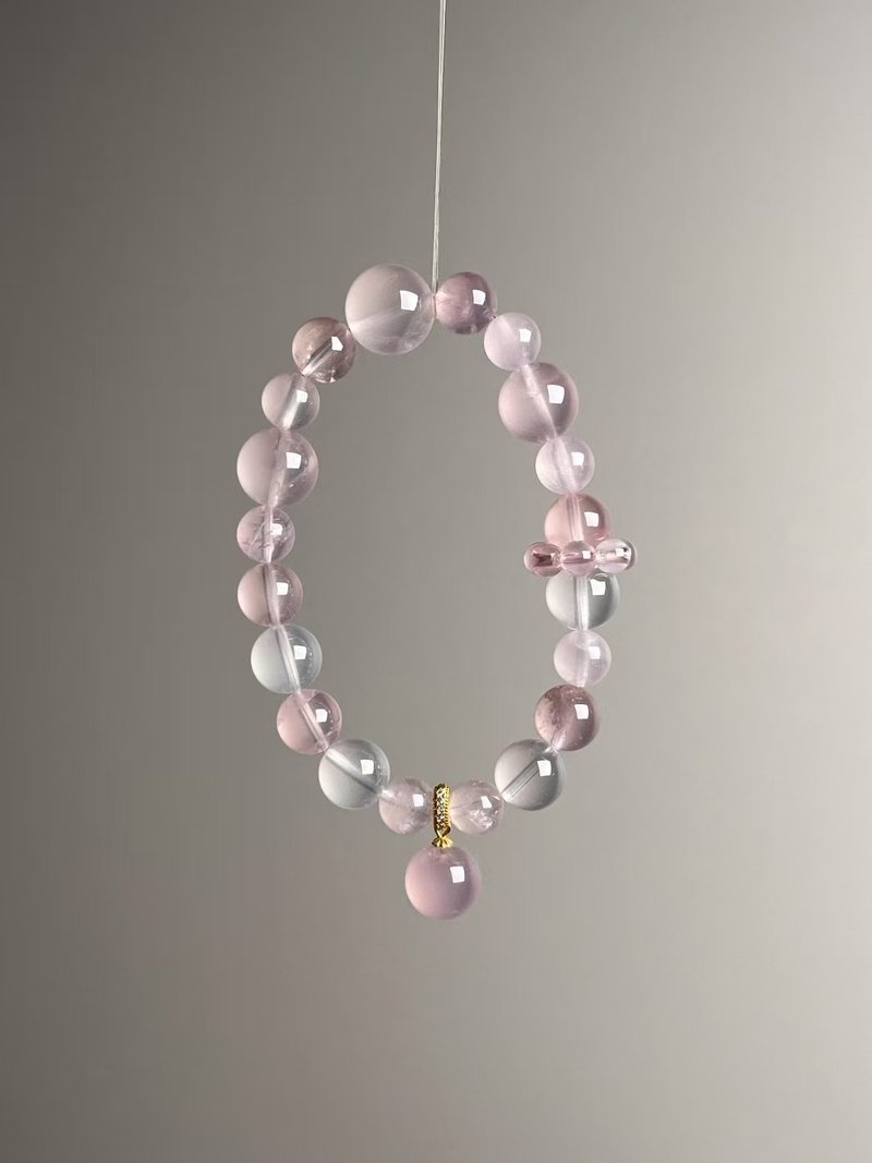 马粉 莫粉 冰粉 桃花多宝。Z-20250711-031 - 手链/手环 - 宝石 