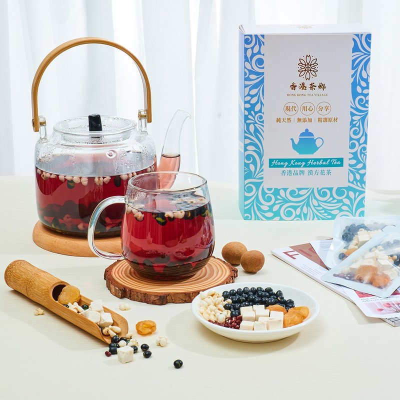 去湿消肿花茶 (12包/盒) 薏米黑豆赤小豆茯苓茶 去湿去水肿去倦 - 茶 - 其他材质 