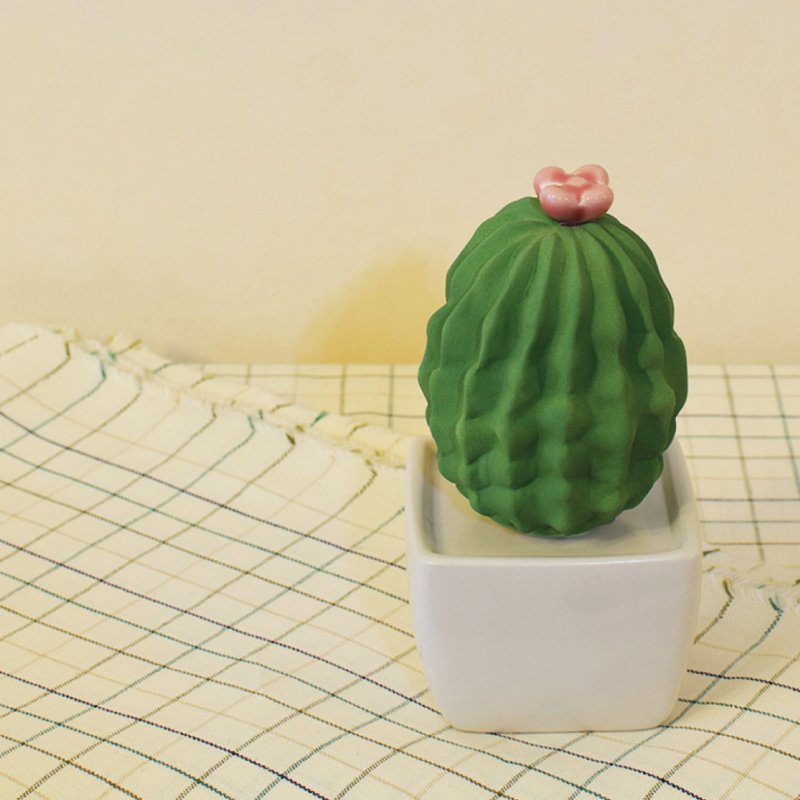 Melona cactus ceramic diffuser - 摆饰 - 陶 绿色
