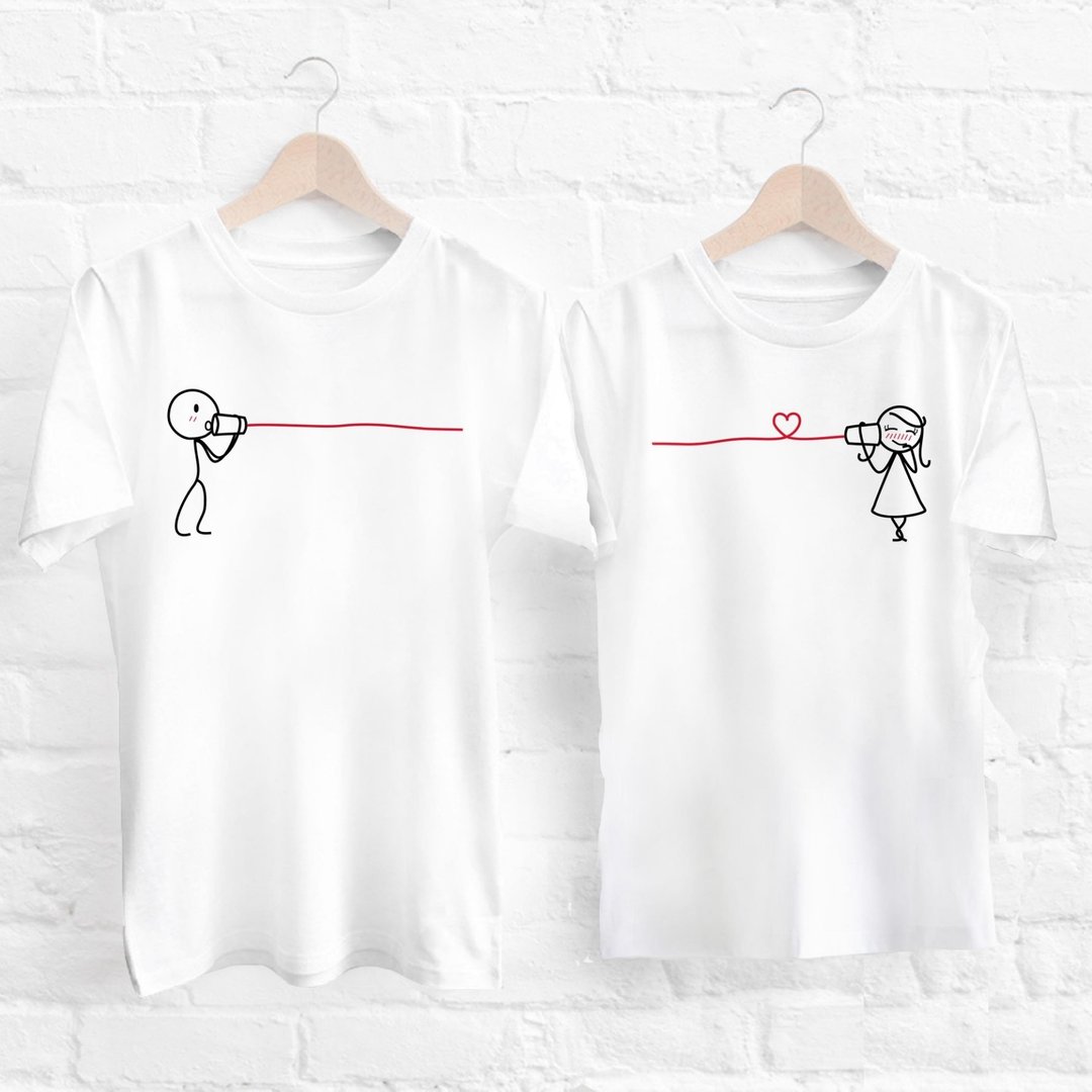 Canphone T-shirt - 中性连帽卫衣/T 恤 - 棉 