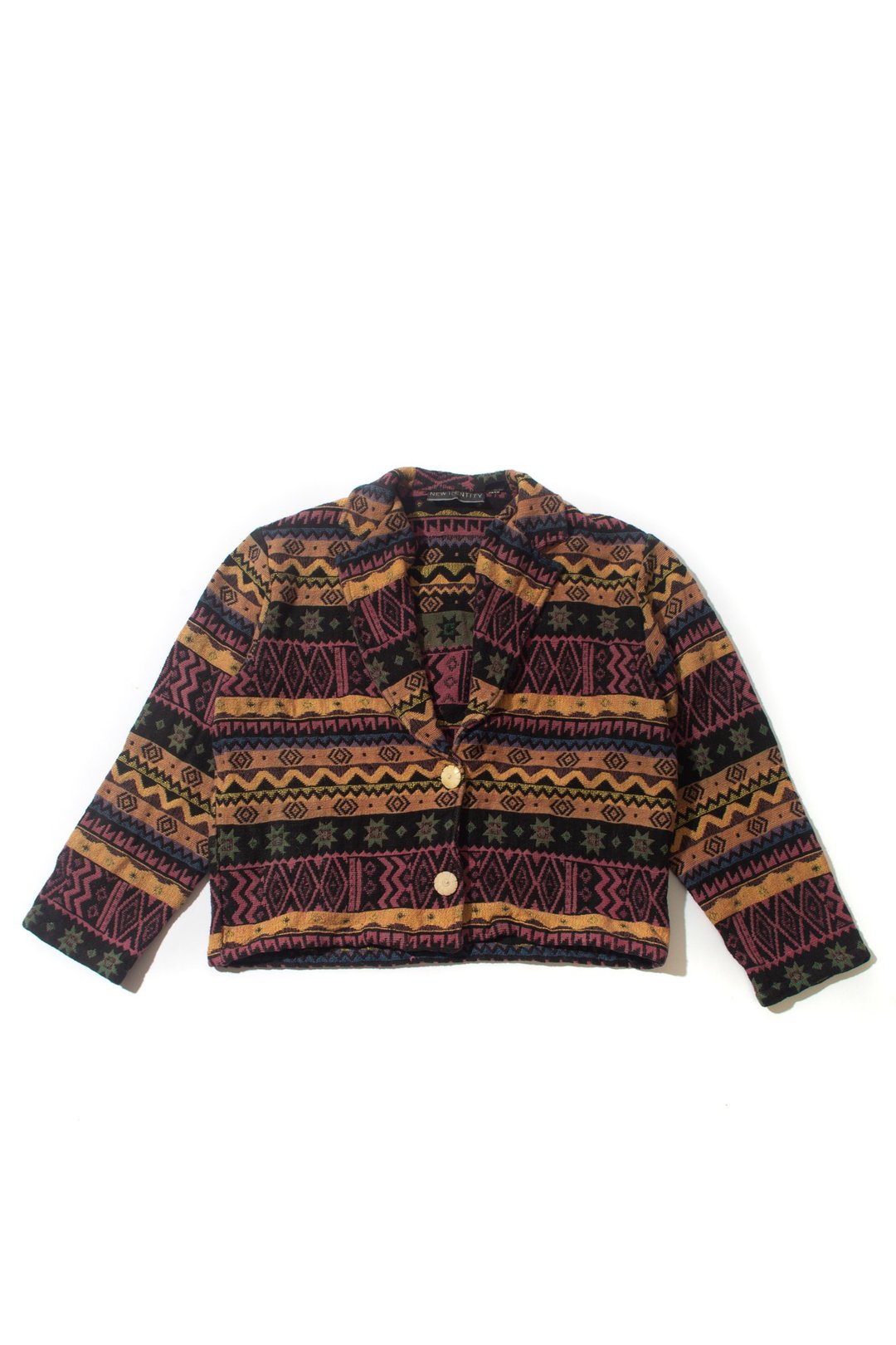刺绣花毯外套 Tapestry Jacket 【初恋贩卖所】Vintage E128 - 女装休闲/机能外套 - 棉．麻 