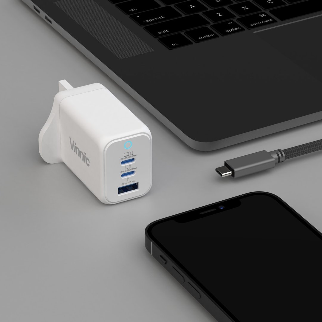 Vinnic FERNOW 65W PD QC GaN 充电器 - 其他 - 塑料 白色