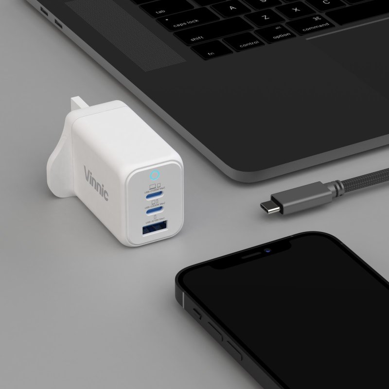 Vinnic FERNOW 65W PD QC GaN 充电器 - 其他 - 塑料 白色