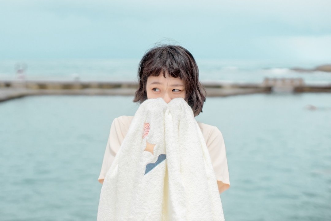 和平纯棉柔感浴巾 - 毛巾浴巾 - 棉 白色