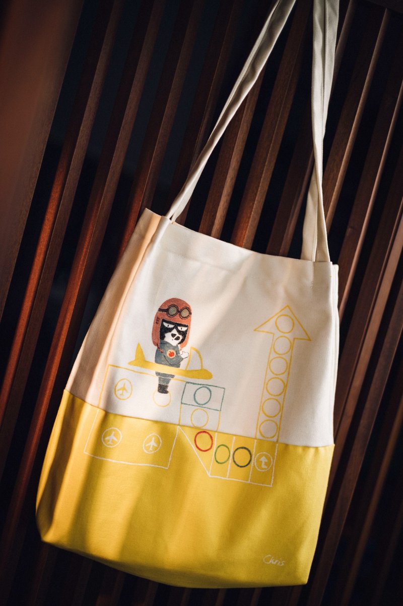 全手绘布袋 - 手提包/手提袋 - 棉．麻 