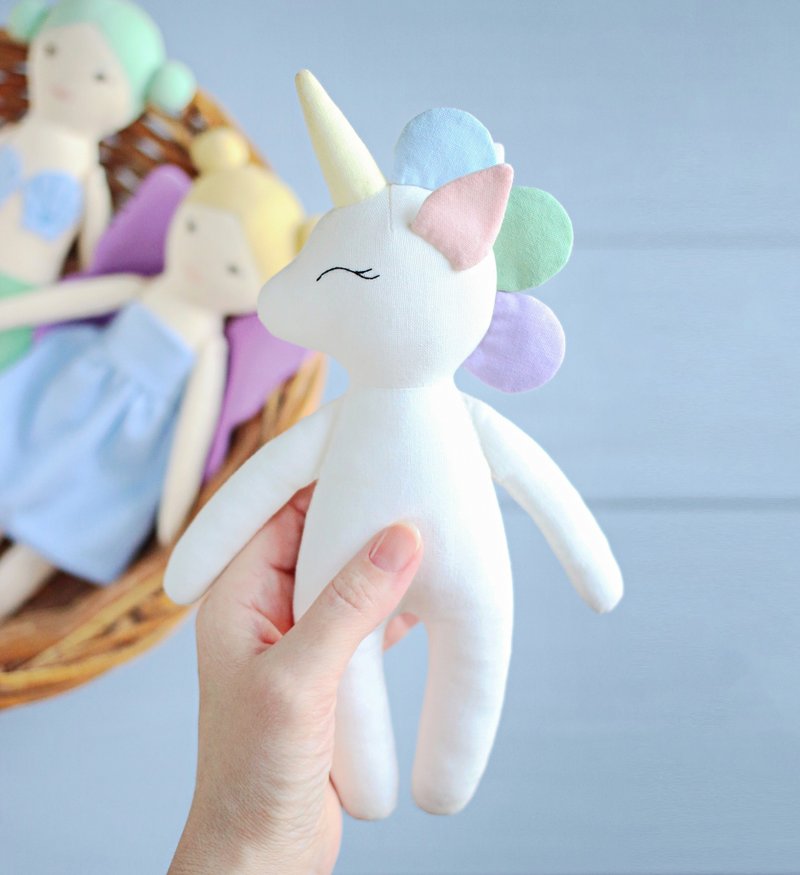 PDF Unicorn Doll Sewing Pattern - 手工艺教程/工具书 - 其他材质 