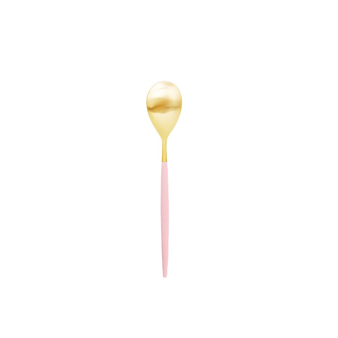 葡萄牙 Cutipol  MIO  粉红金  雾面不锈钢 咖啡匙 - 餐刀/叉/匙组合 - 不锈钢 粉红色