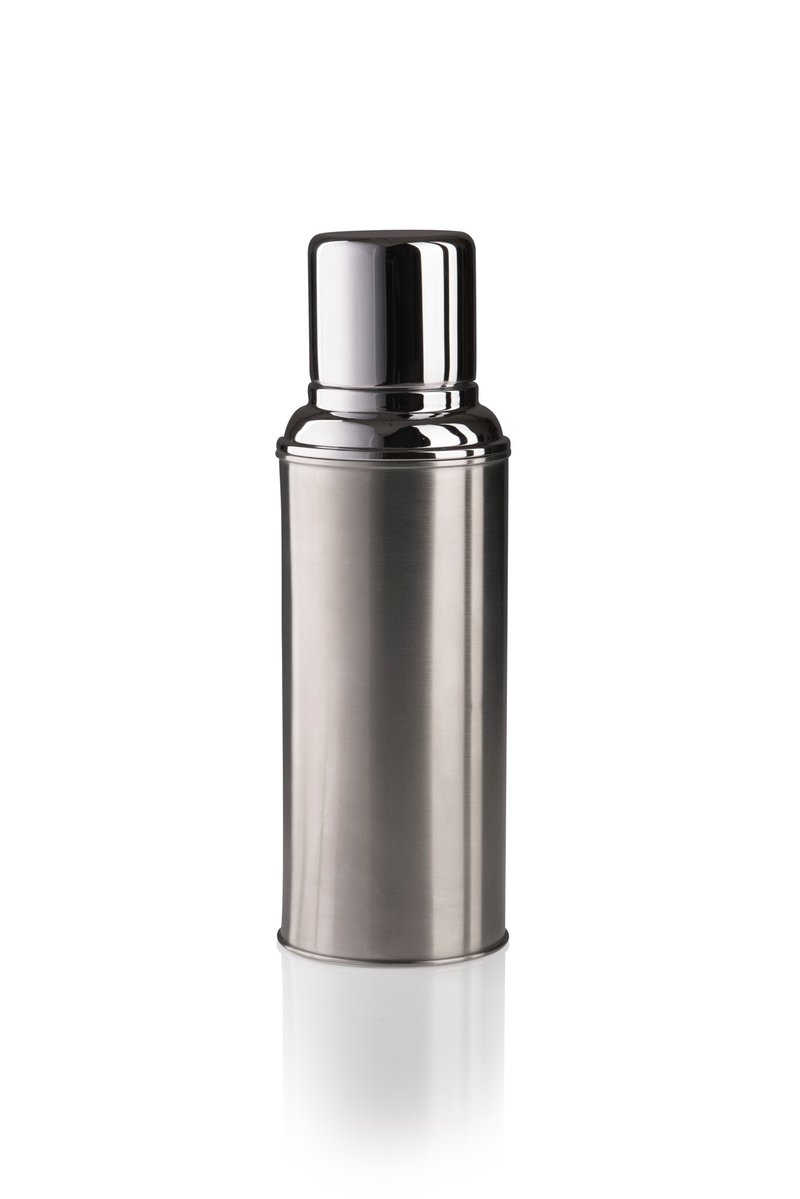骆驼牌 450ml 玻璃胆真空保温瓶 113 系列 | 不锈钢款式 113S - 保温瓶/保温杯 - 其他材质 银色