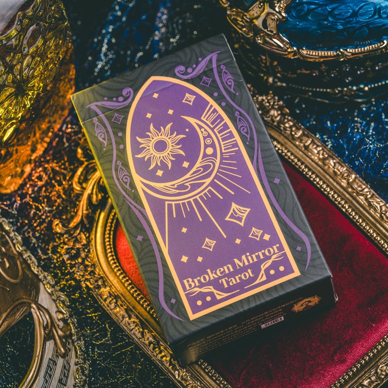 碎鏡塔羅水銀鏡特製版 韋特塔羅牌 - 桌游/玩具 - 纸 多色