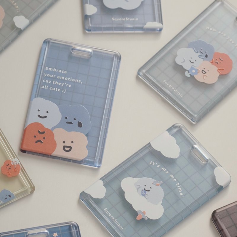 喜怒哀乐 磨砂雾透证件套 悠游卡套 滑盖卡套 票卡夹 直式卡套 - 证件套/卡套 - 其他材质 多色