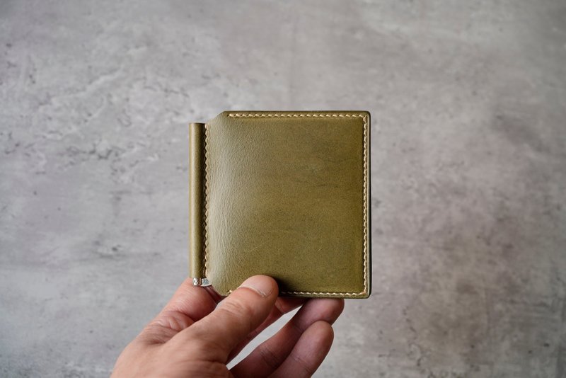 MOOS  简约钱夹式 短钱包 短财布  钱夹式 - 皮夹/钱包 - 真皮 黑色