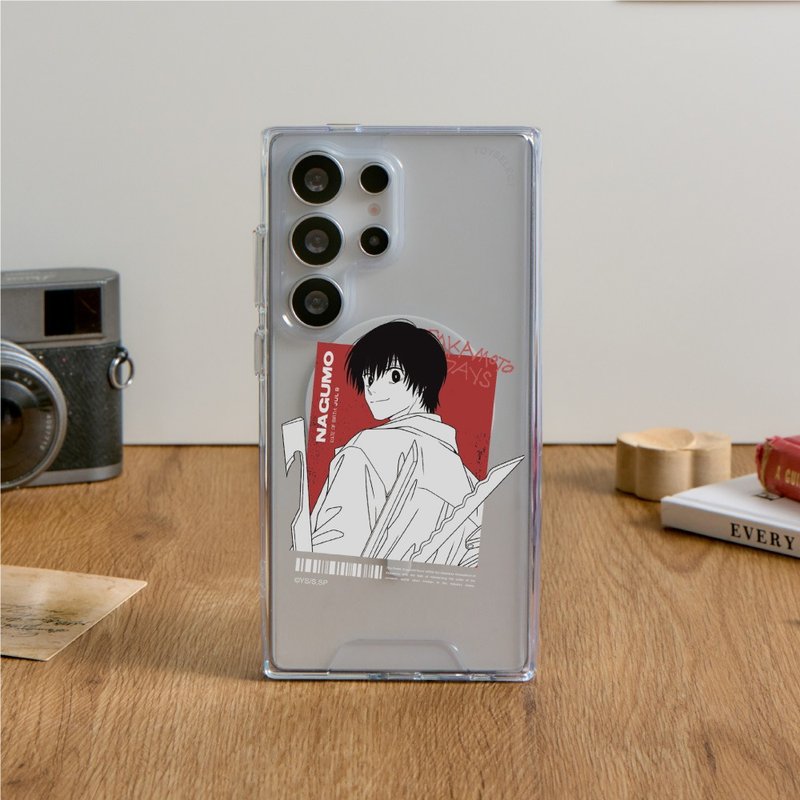 坂本日常杀手南云防摔透明SAMSUNG手机壳 - 手机壳/手机套 - 塑料 多色