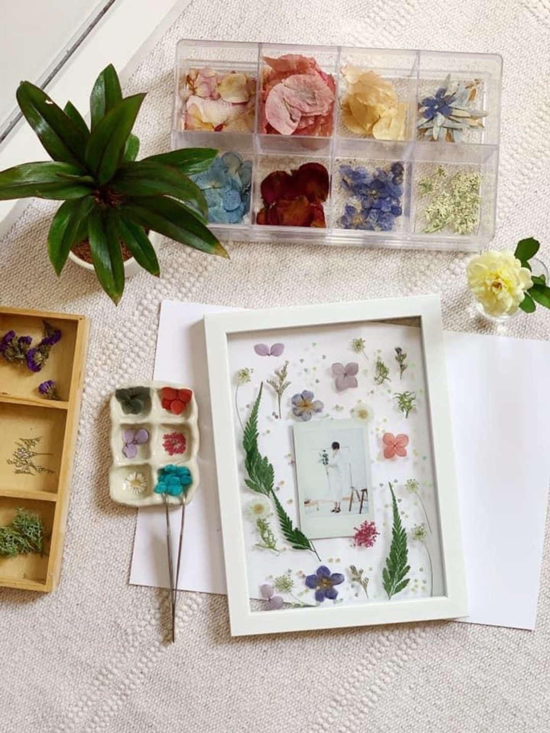 Online Course - Resin Flower Frame by Getnature - 其他 - 其他材质 白色