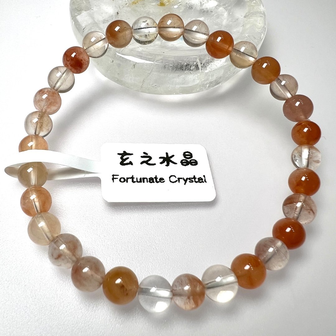 红兔毛手串 | 水晶 | 水晶手串 | 水晶手链 | 水晶手链 - 手链/手环 - 水晶 红色