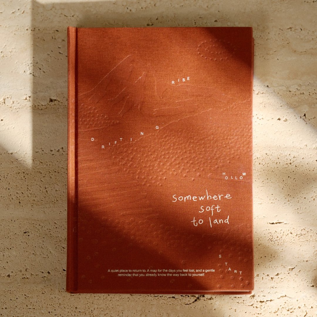 【含束带】2027 手帐本・Somewhere soft to land — 暮色橘 - 笔记本/手帐 - 纸 