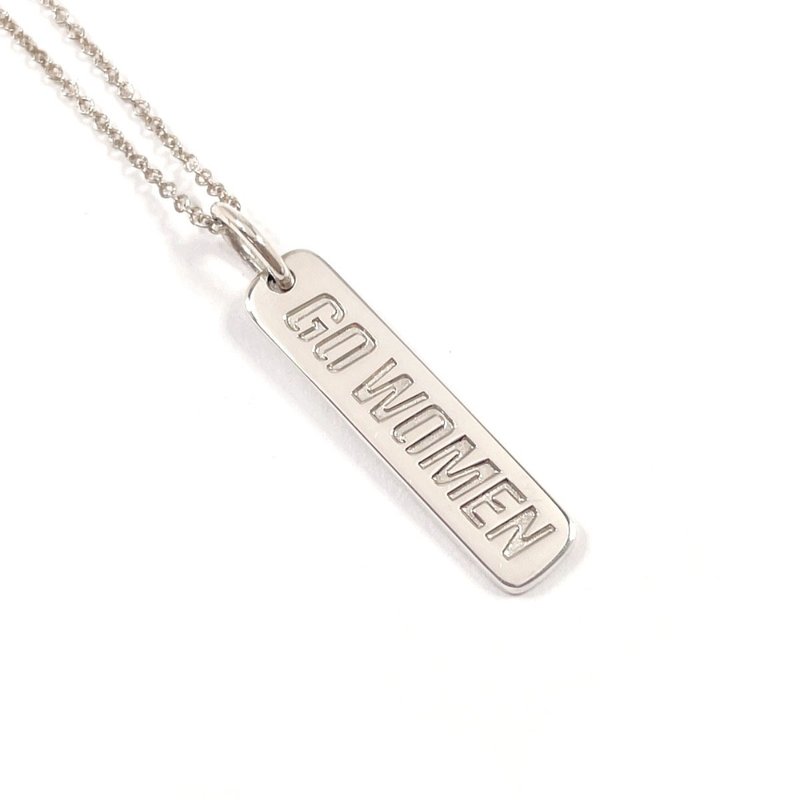 【日本直送 二手美品】蒂芙尼 TIFFANY&Co. 项链 台 坠饰 GO WOMEN 2012 银 925 - 项链 - 纯银 银色