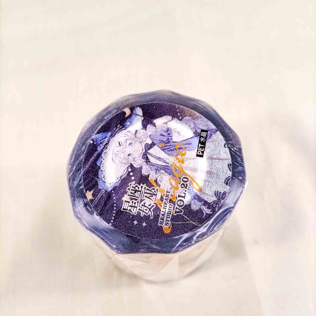 星座女巫膠帶亮面PET水晶白墨 - 纸胶带 - 塑料 多色