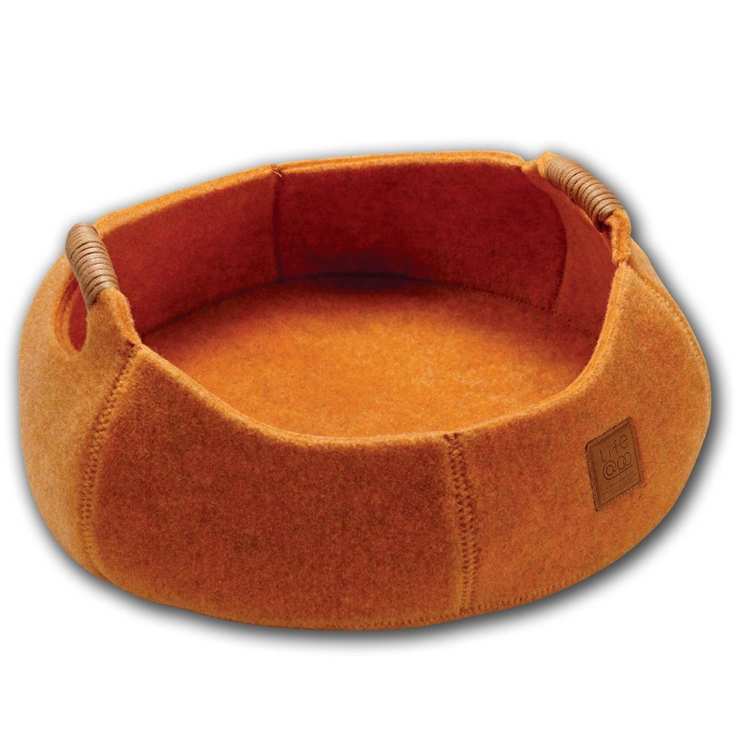 Lifeapp  猫篮子BASKET BOWL_加州橘 - 床垫/笼子 - 其他材质 橘色