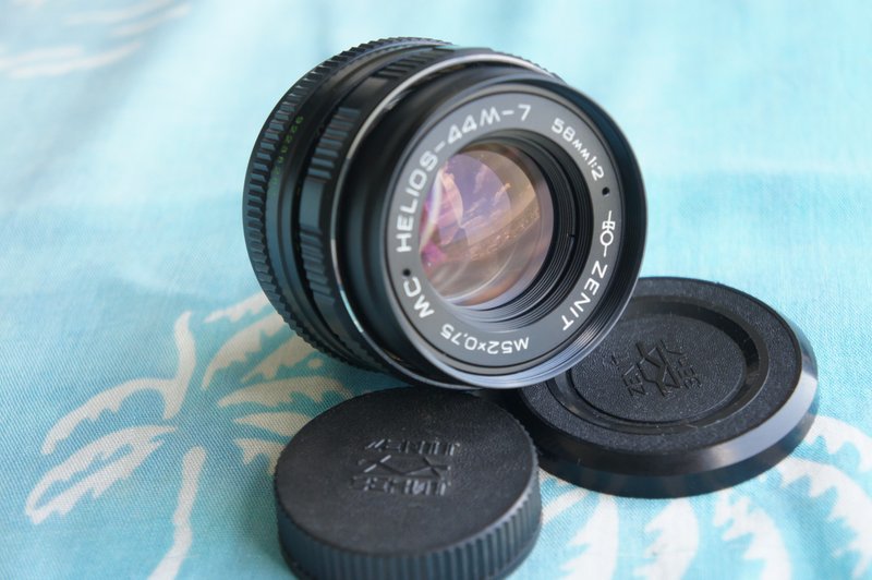 MC HELIOS-44M-7 镜头 F2 58mm 适用于 M42 ZENIT PENTAX CANON NIKON - 相机 - 其他材质 