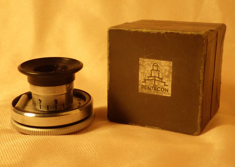 PENTACON SIX 2.7 倍放大取景器眼杯屈光度校正棱镜微距 - 相机 - 其他材质 