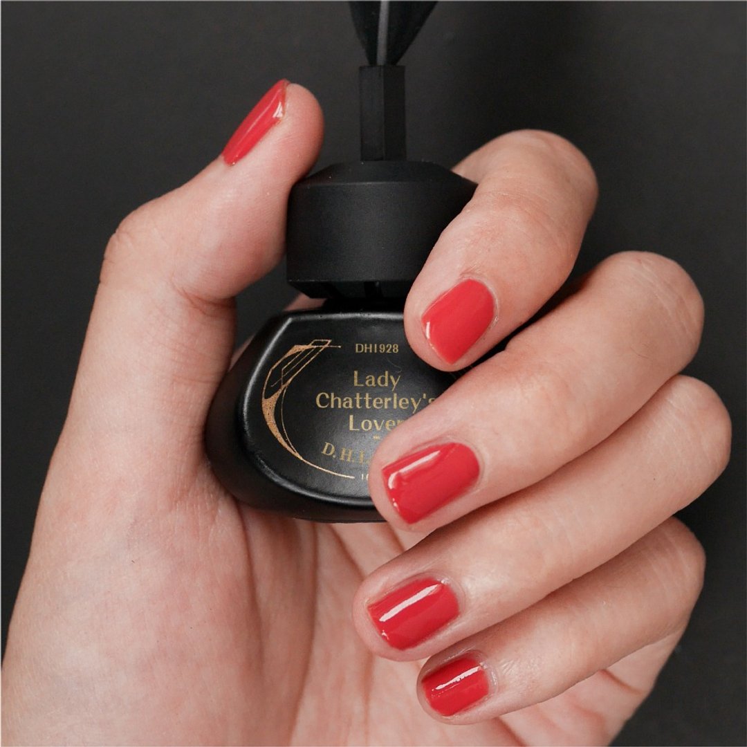 DH1928 Lady Chatterley's Lover Gel Nails - 指甲油/指甲贴 - 其他材质 红色