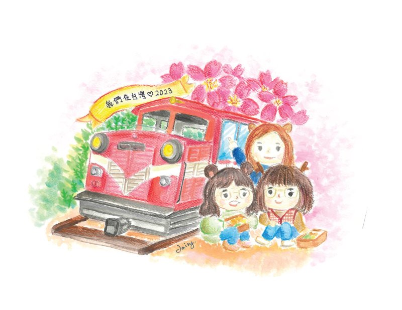 客订制 似颜绘 旅行 明信片 - 卡片/明信片 - 纸 白色