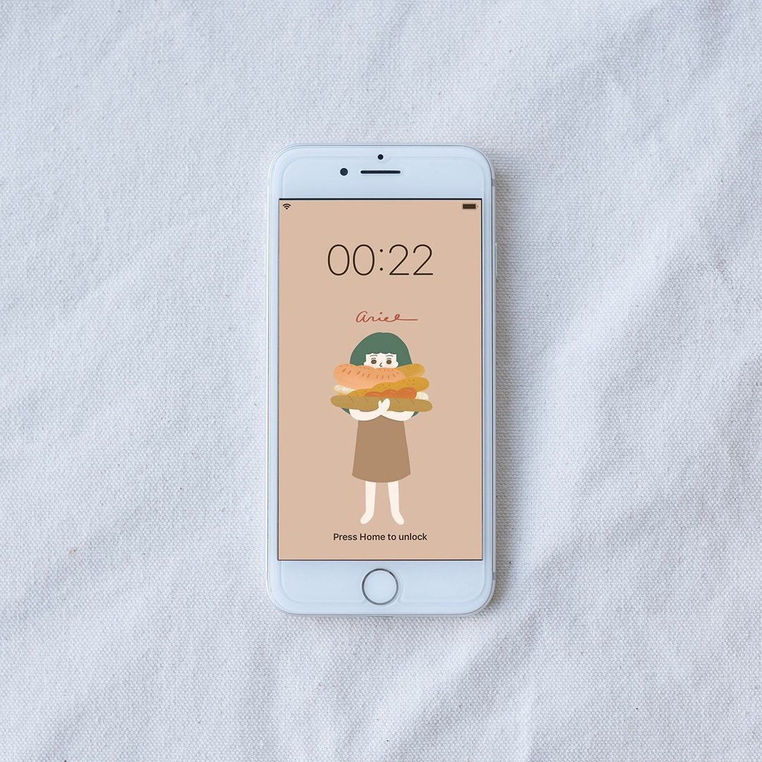 客制化手机桌布 | 人像 宠物 似颜绘 - 电脑手机桌布/贴图/App 图示 - 其他材质 