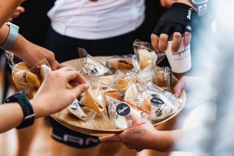 C.Angel 定制化活动派对幸运饼干logo工商饼干300入 - 零食/点心 - 新鲜食材 黑色