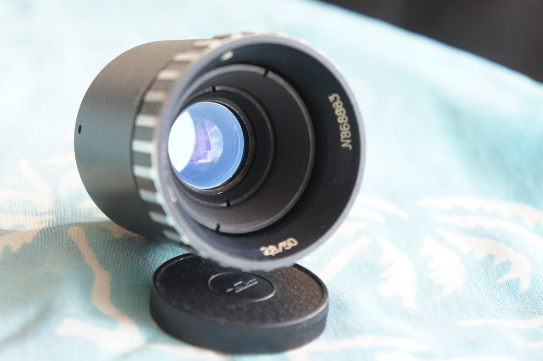 VEGA-11U 50mm F/2.8 镜头 M39 适用于 35mm 底片白俄罗斯亚速放大机苏联 - 相机 - 其他材质 