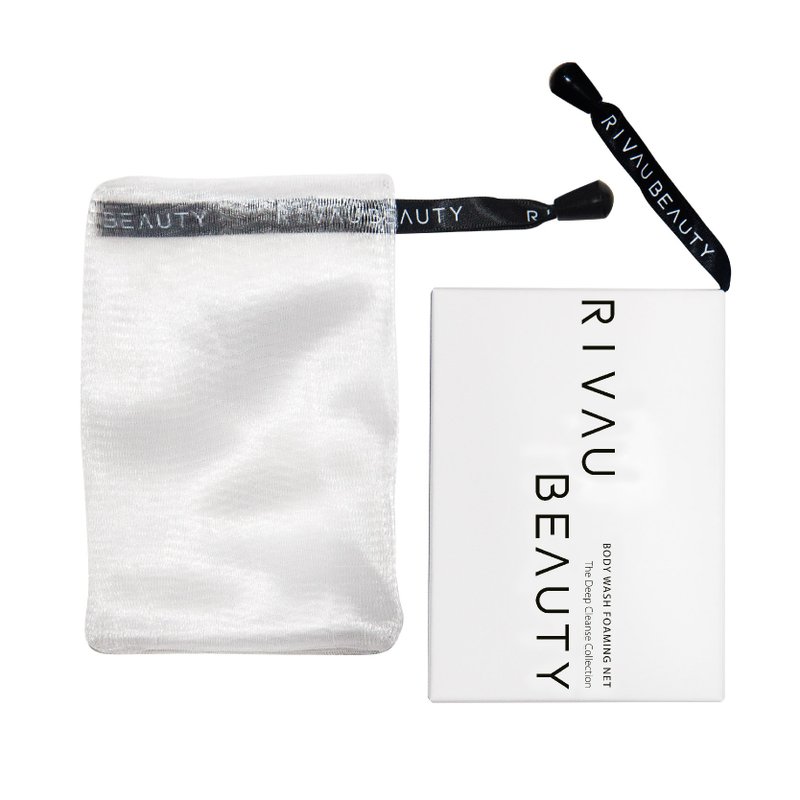 四层细致浓密沐浴起泡网 洗面乳发泡网 | 超浓密泡沫发泡网 - 脸部按摩/清洁工具 - 塑料 白色