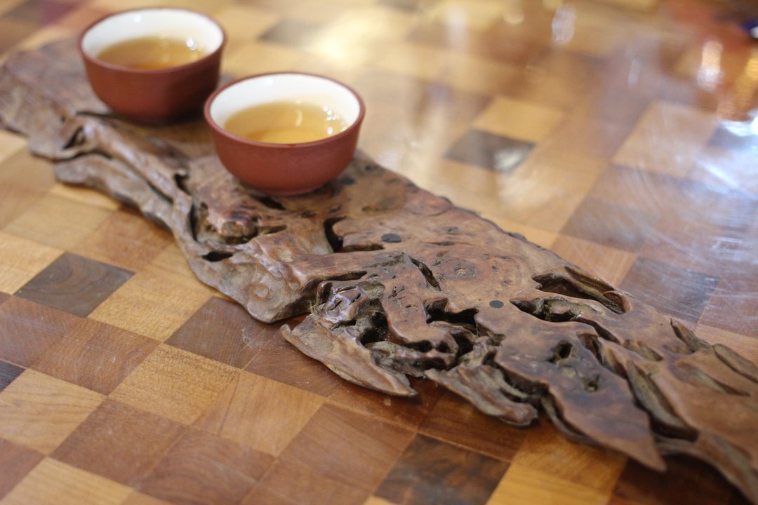 【沐春生活】硬木 树瘤花展板 底座 三峡日月坊出品 - 摆饰 - 木头 